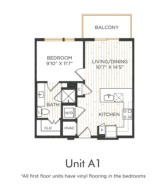 Floor plan A1