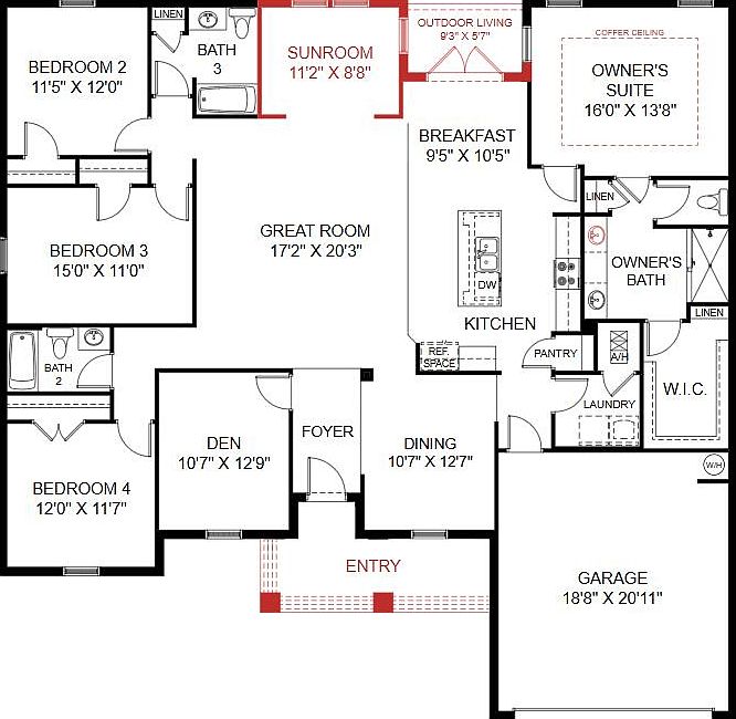 2nd image of 2420 Basswood Dr