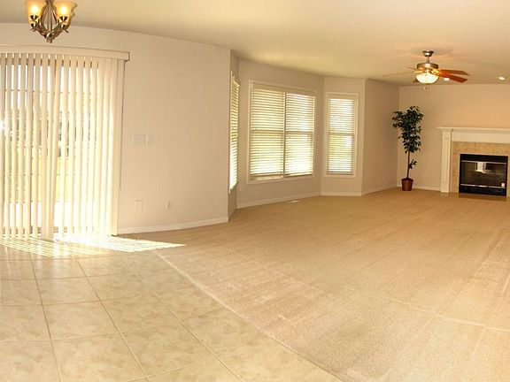 Family room with open floor plan