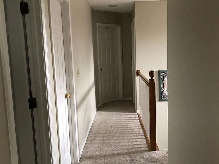 Hall way on second floor