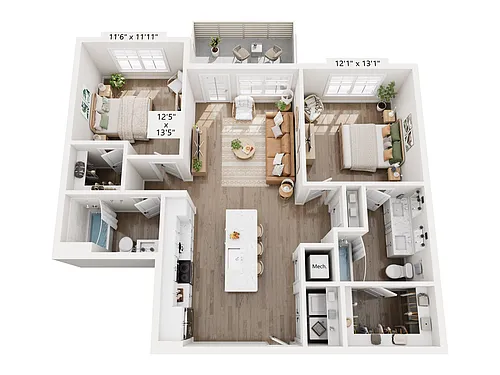 Floor plan B1