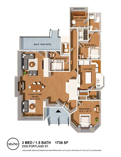 Floor plan 2335- STUDIO