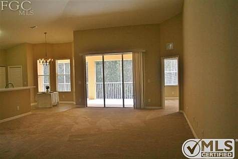 Living Area Master Bedroom is on the Right