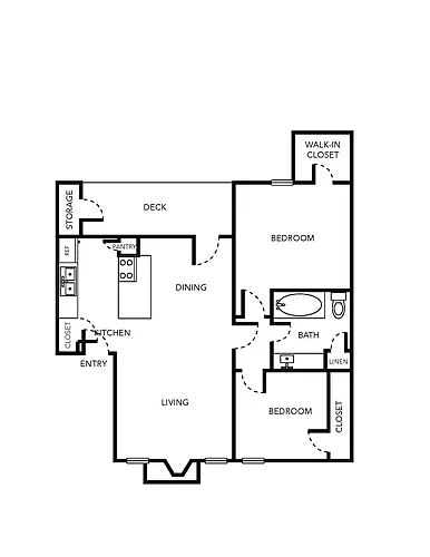 Floor plan B1b