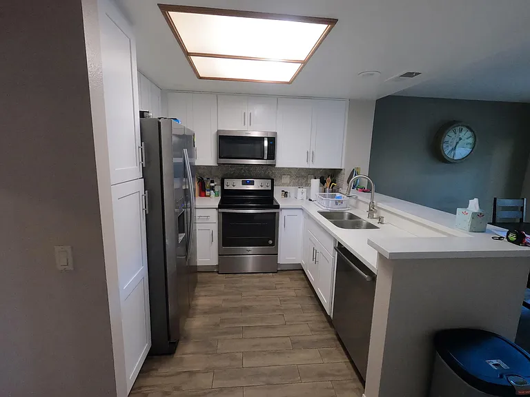 Newly renovated kitchen