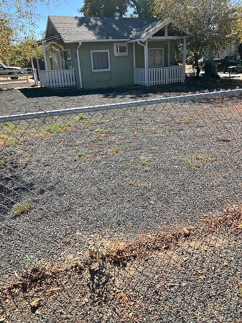 front of cottage