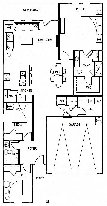 Floor plan Moonbeam