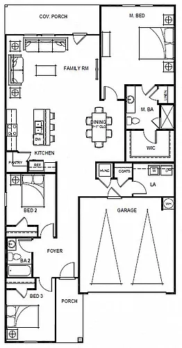 Floor plan Moonbeam