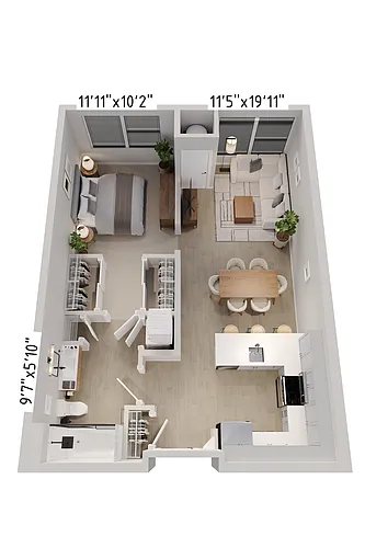 Floor plan C
