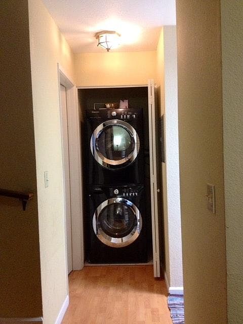 Inside unit Laundry