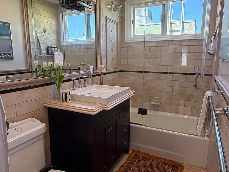 Front bathroom