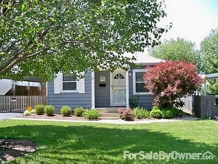 Beautiful front landscaping