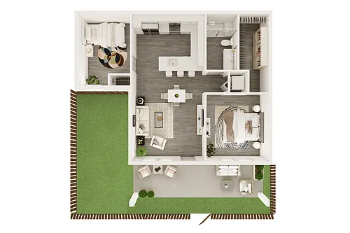 Floor plan B1
