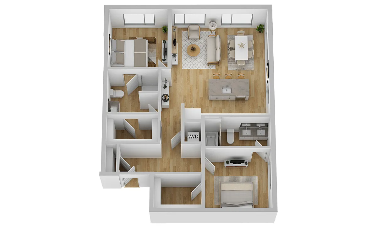 Floor plan B3