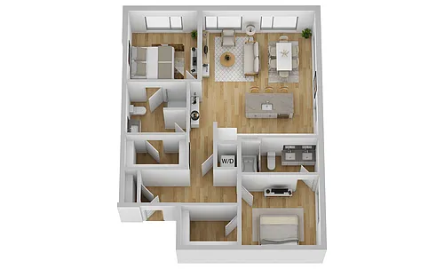 Floor plan B3