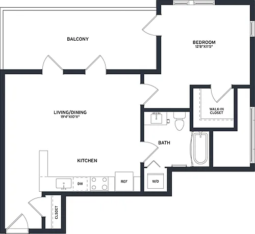 Floor plan A18