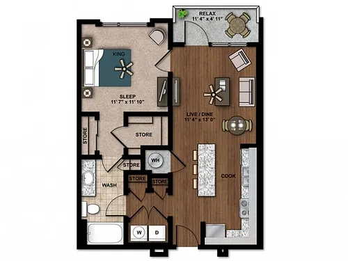 Floor plan Endo