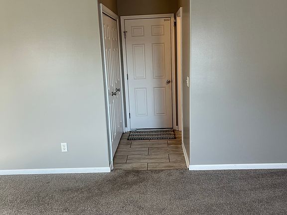 View of Garage entry from Living Room