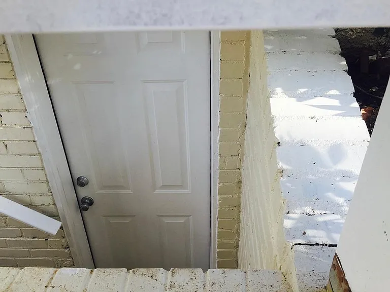 Doorway to apartment