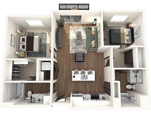Floor plan Mojave