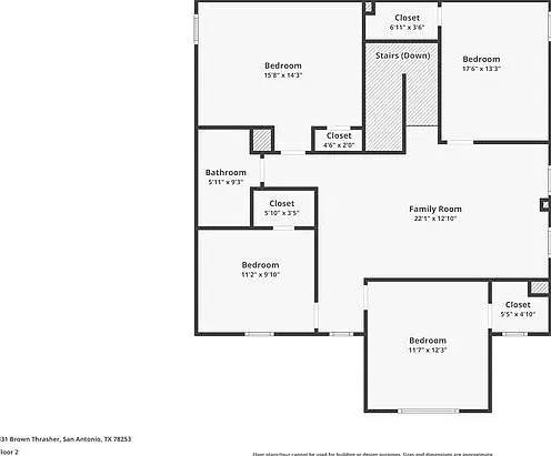 5 bed, 2.5 bath, 2544 sqft, $1,995 — Photo 3