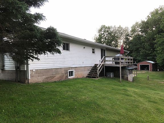 The backside with deck 