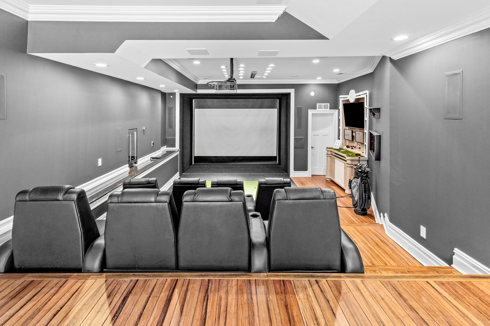  Cinema-quality media room