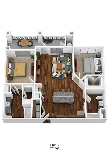 Floor plan B2A-S