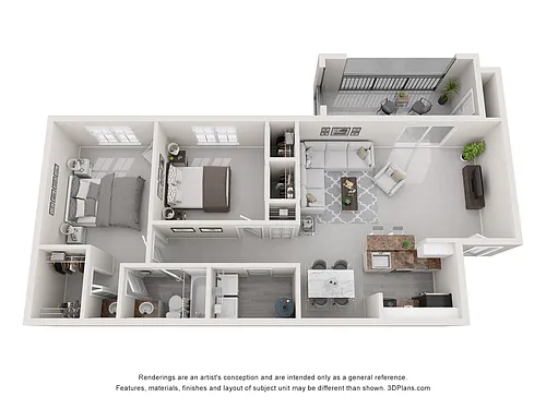 Floor plan The Pacific Star