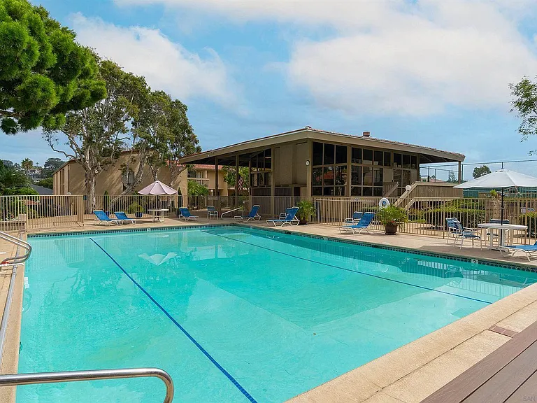 Pool looking towards Clubhouse