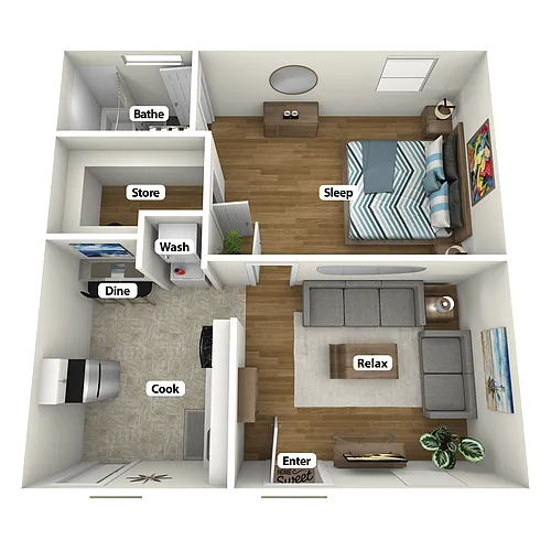Floor plan A1