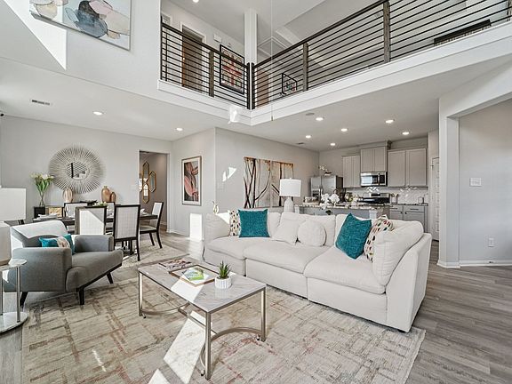 Bluestem Model Home - Matagorda - Family Room