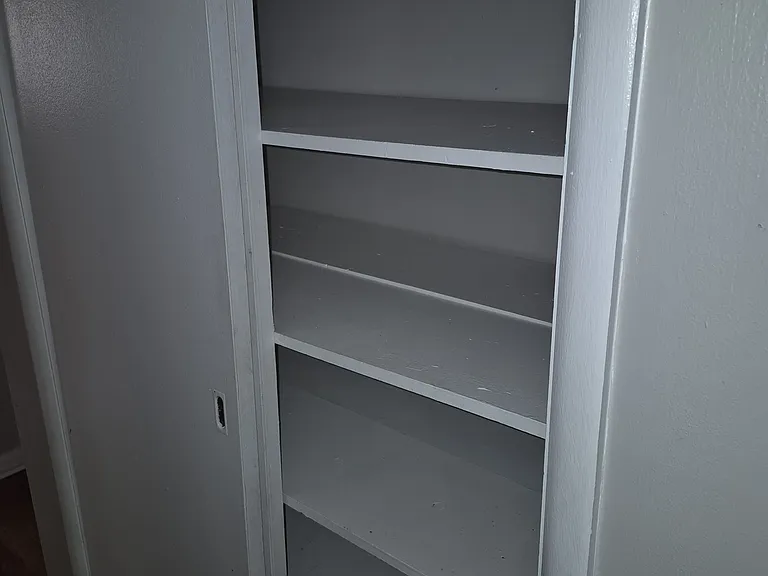 Closet in hallway area