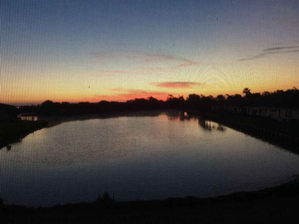 Amazing sunrise view