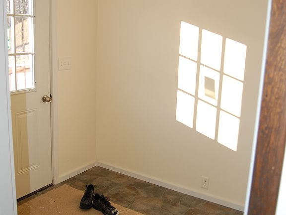 Mudroom from back deck