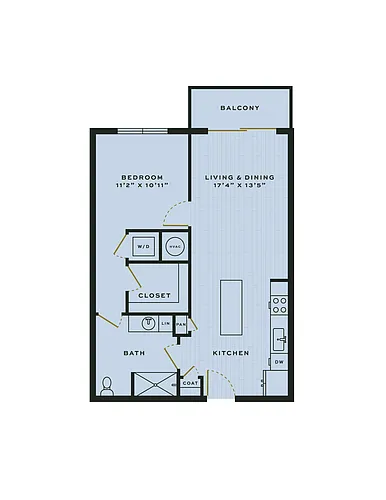 Floor plan A2A