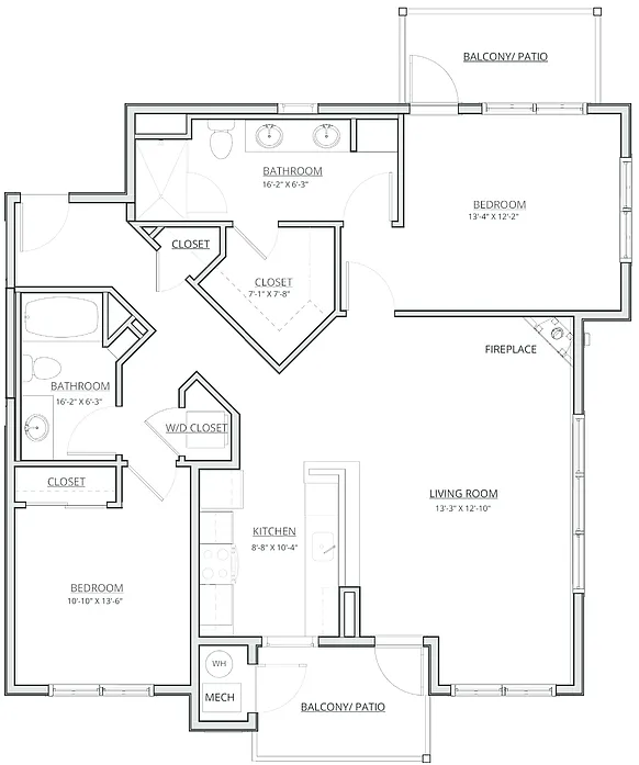 Floor plan Oatfield