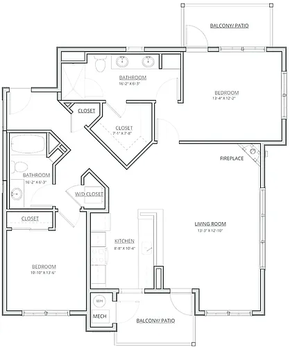 Floor plan Oatfield