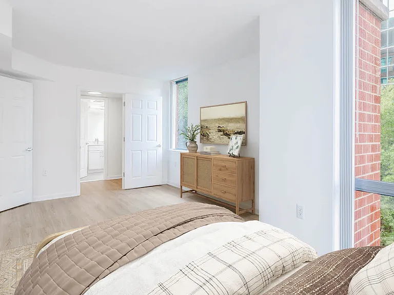 Bedroom with Hard Surface Flooring
