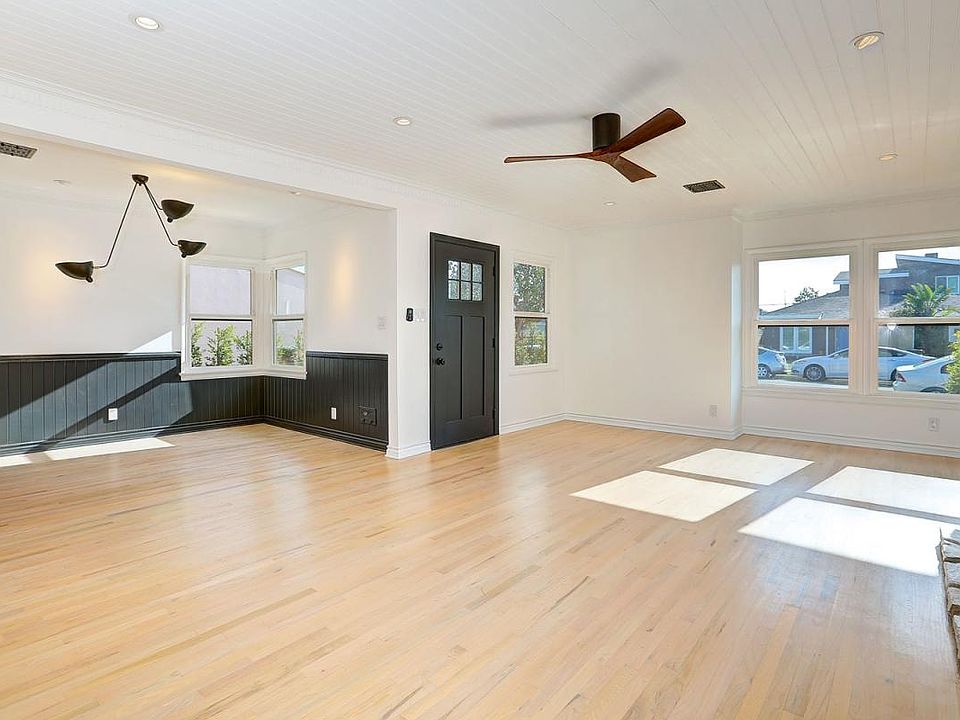 Living Room with Custom Ceiling Fan