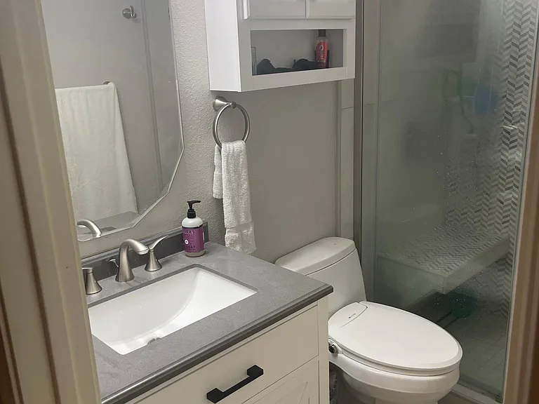 first-level full bath (re-modeled)