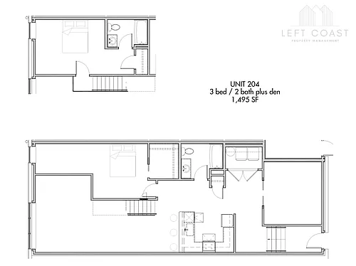 Floor plan The Academy 204