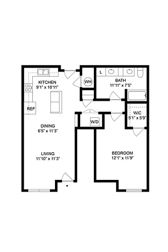 Floor plan A1