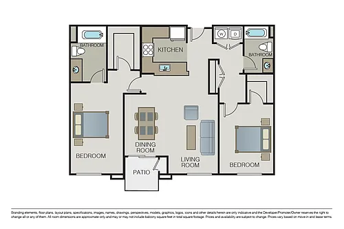 Floor plan Plan 2C