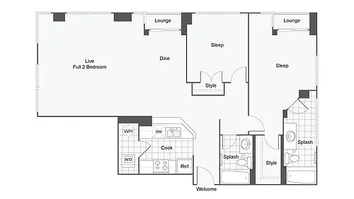 Floor plan The Patterson