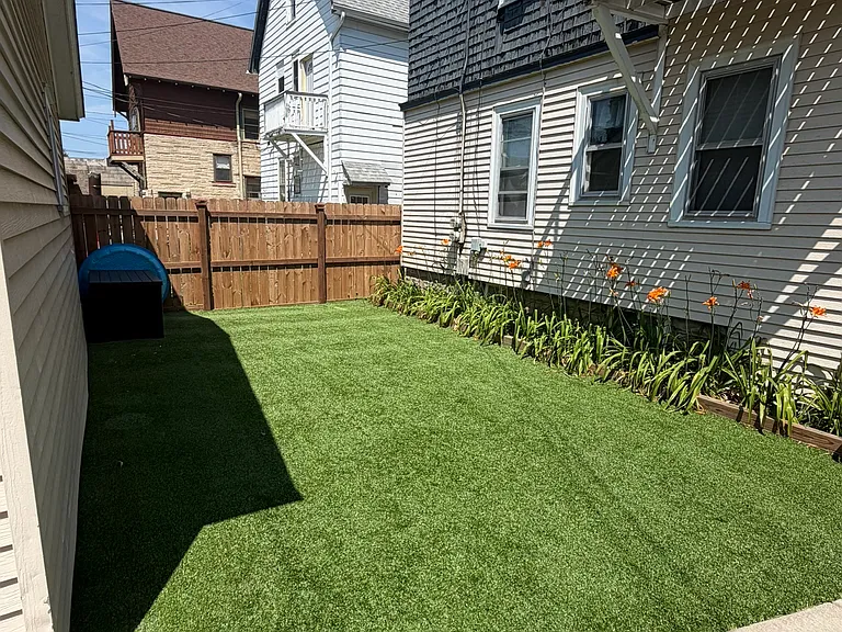 Backyard is Turf