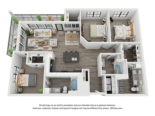 Floor plan C1