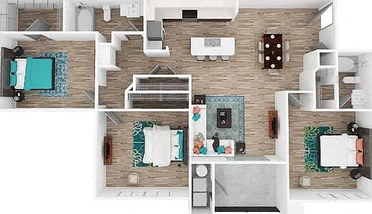 Zone Luxe Apartments — Photo 51