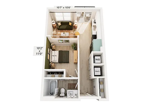 Floor plan S1-80