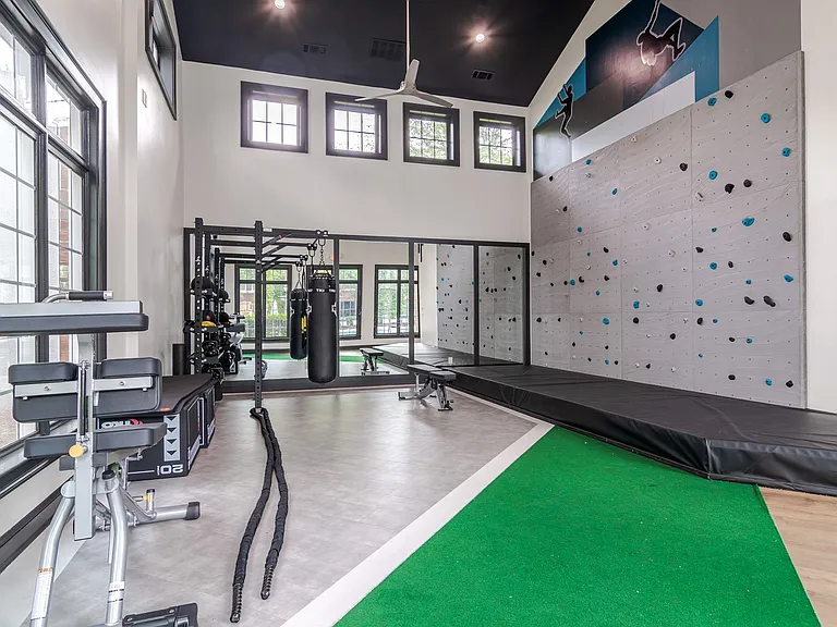 Expansive Fitness Center